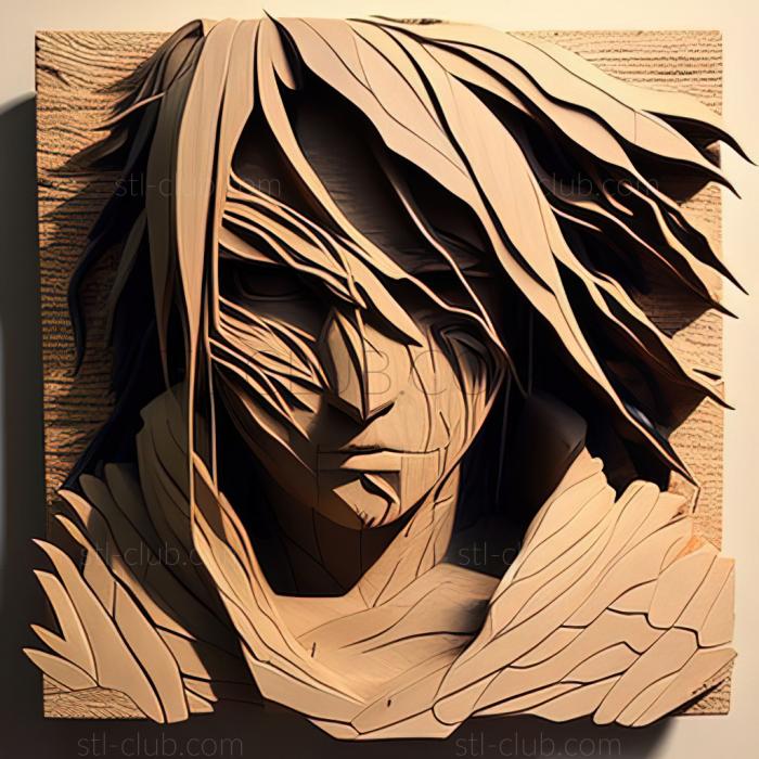 3D model Sasuke Utiha from Naruto (STL)